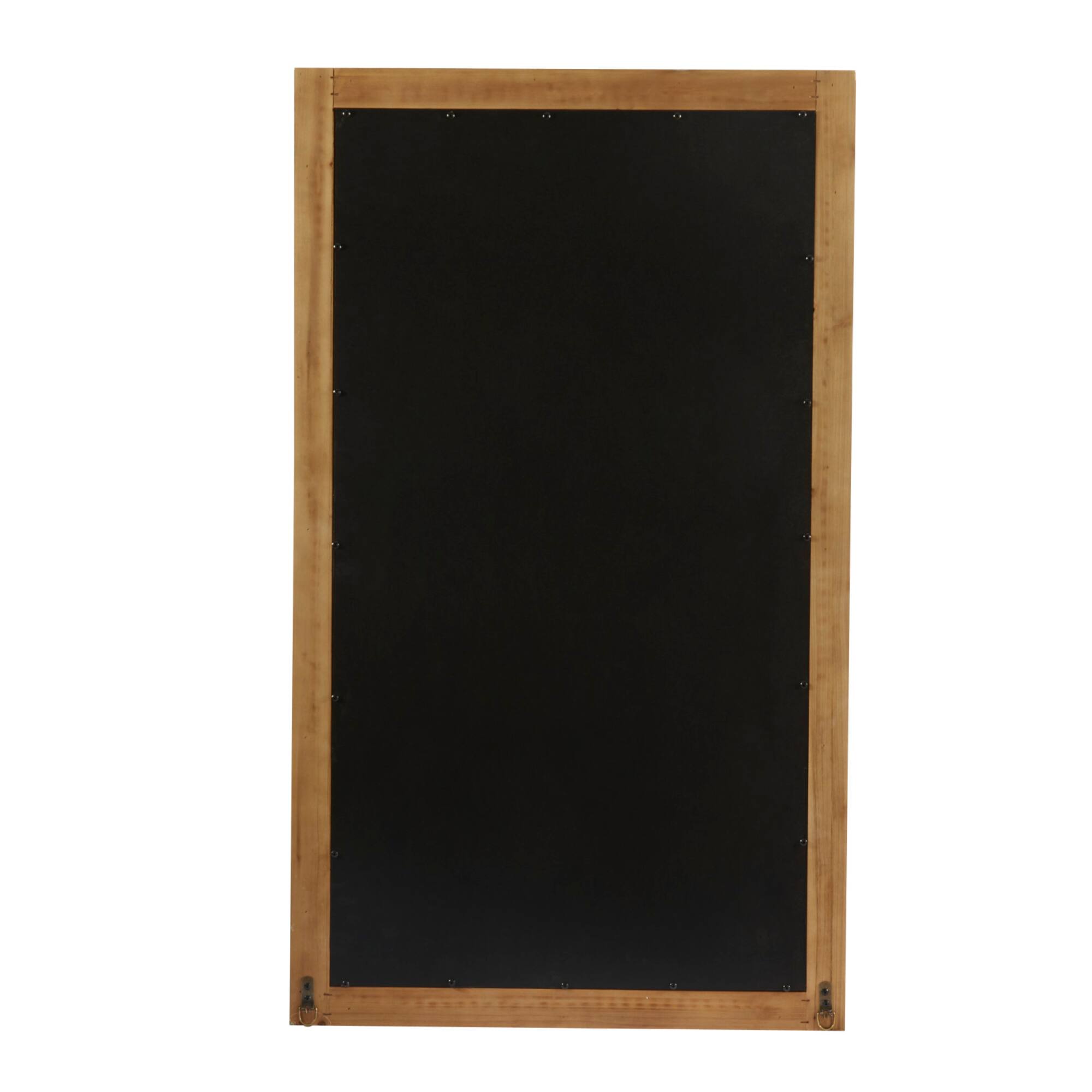 White Wood Carved Beaded Wall Mirror 28" x 1" x 48"